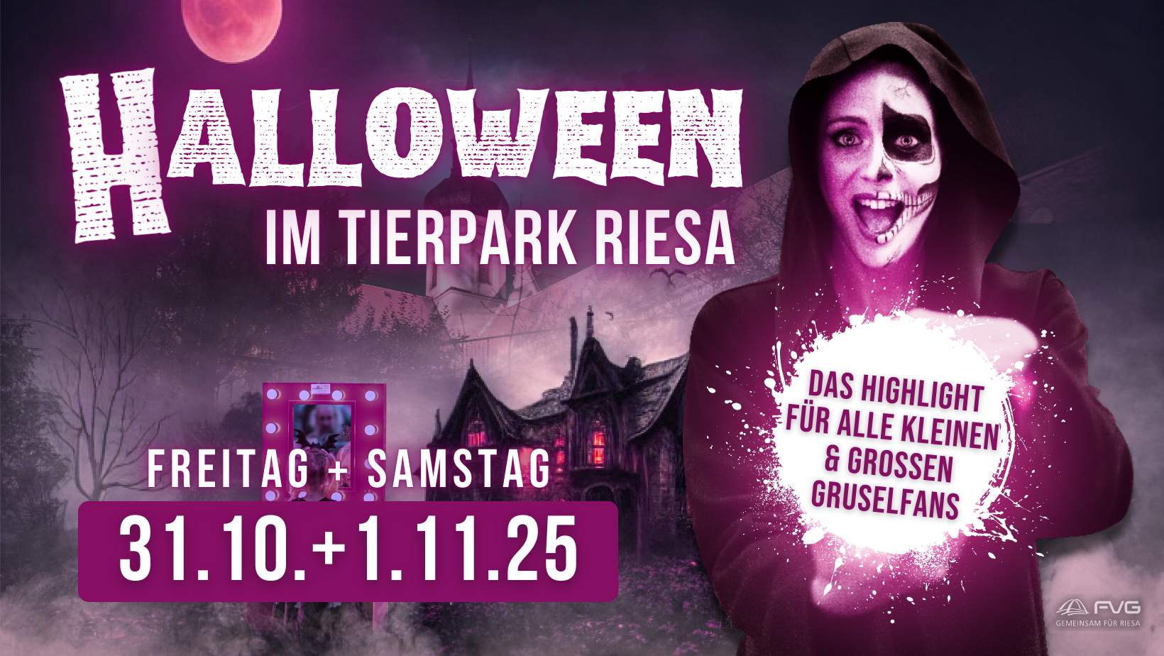 HALLOWEEN im Tierpark Riesa