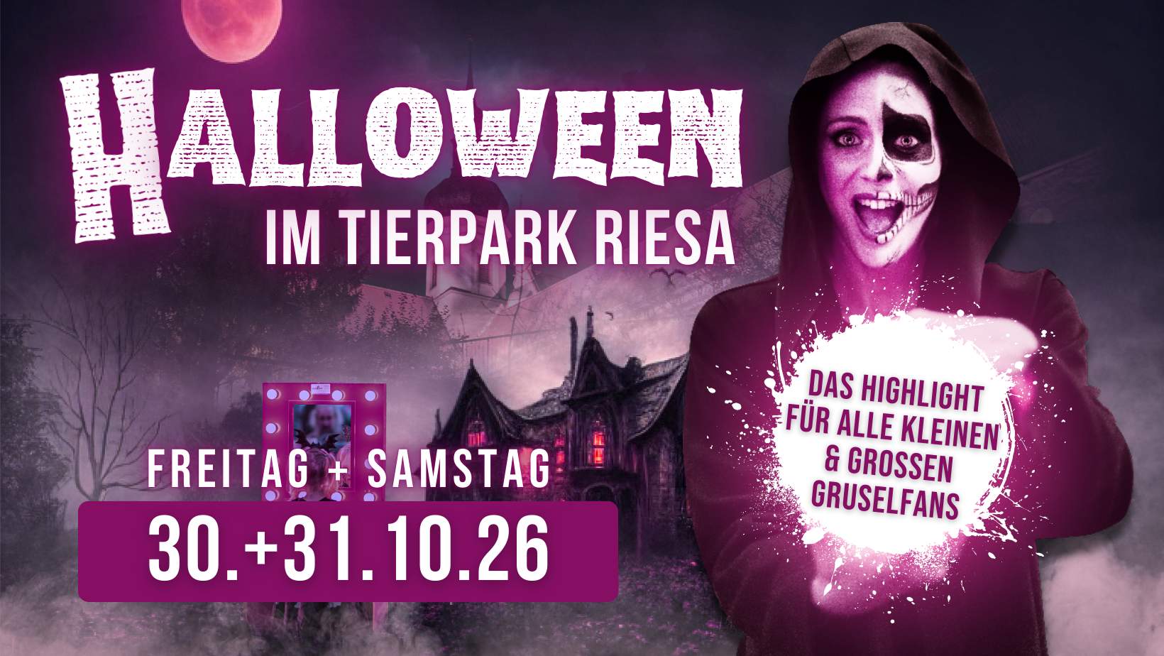 HALLOWEEN im Tierpark Riesa