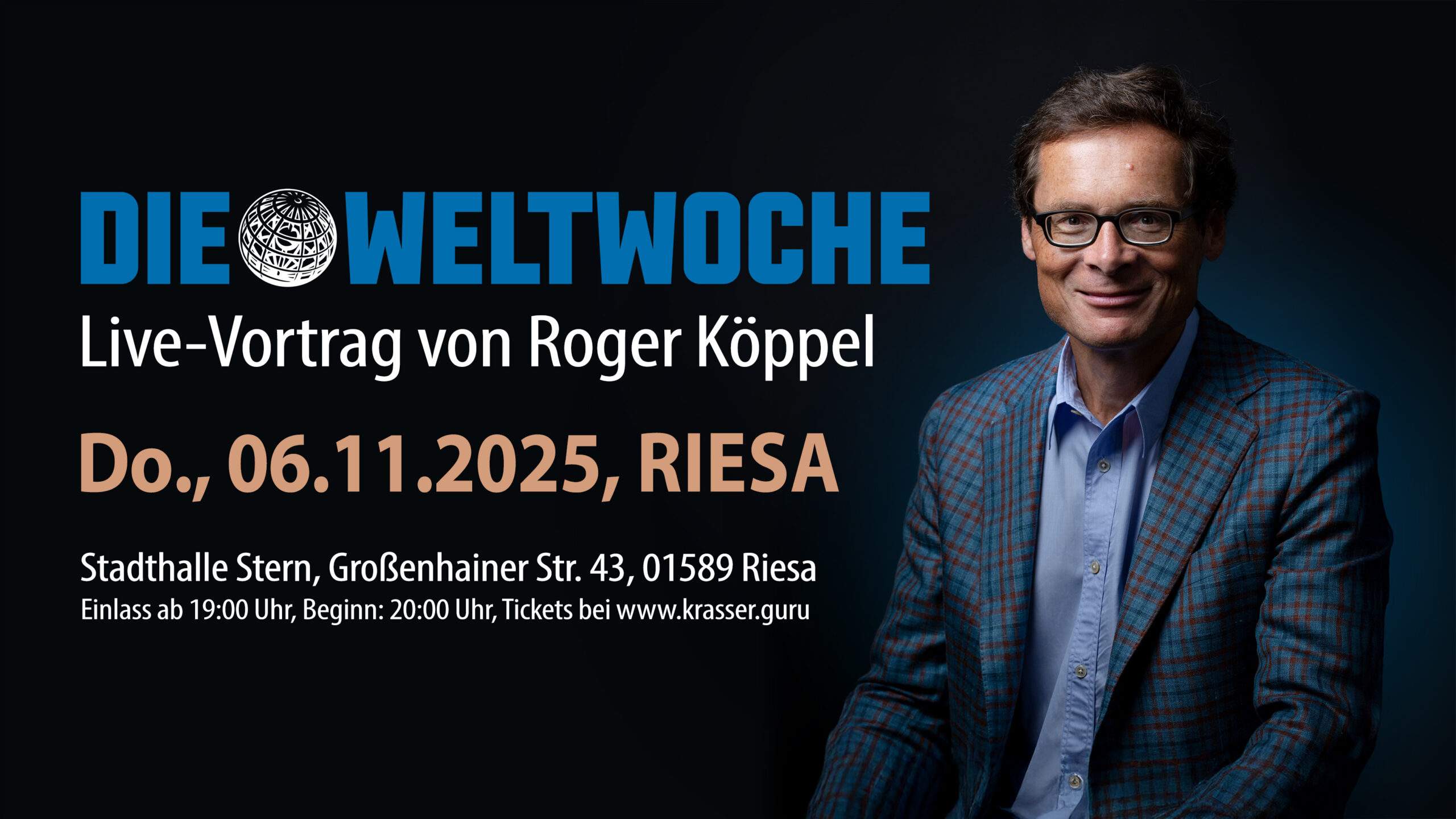 Roger Köppel - Live Vortrag in Riesa