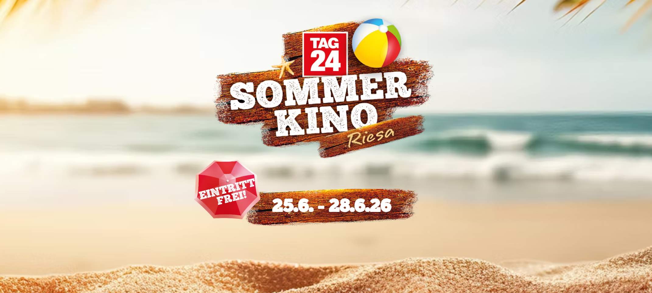 TAG24 Sommerkino 2026 in Riesa | Open-Air-Kino